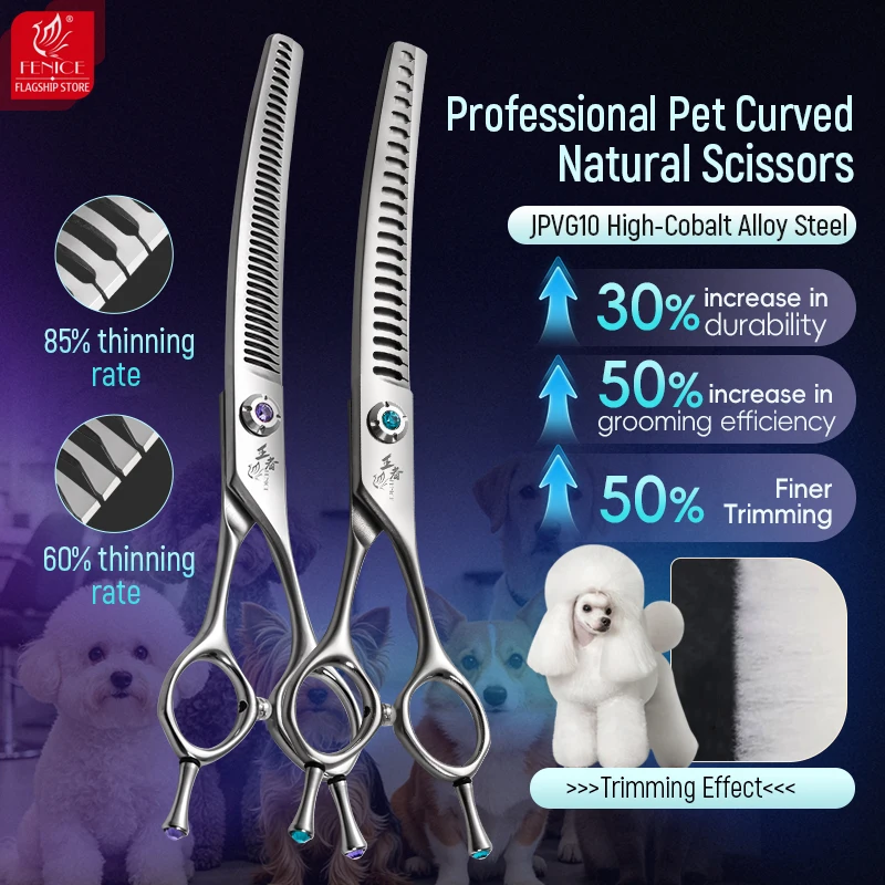 Grooming Scissors - Tijeras de peluquería canina Fenice King