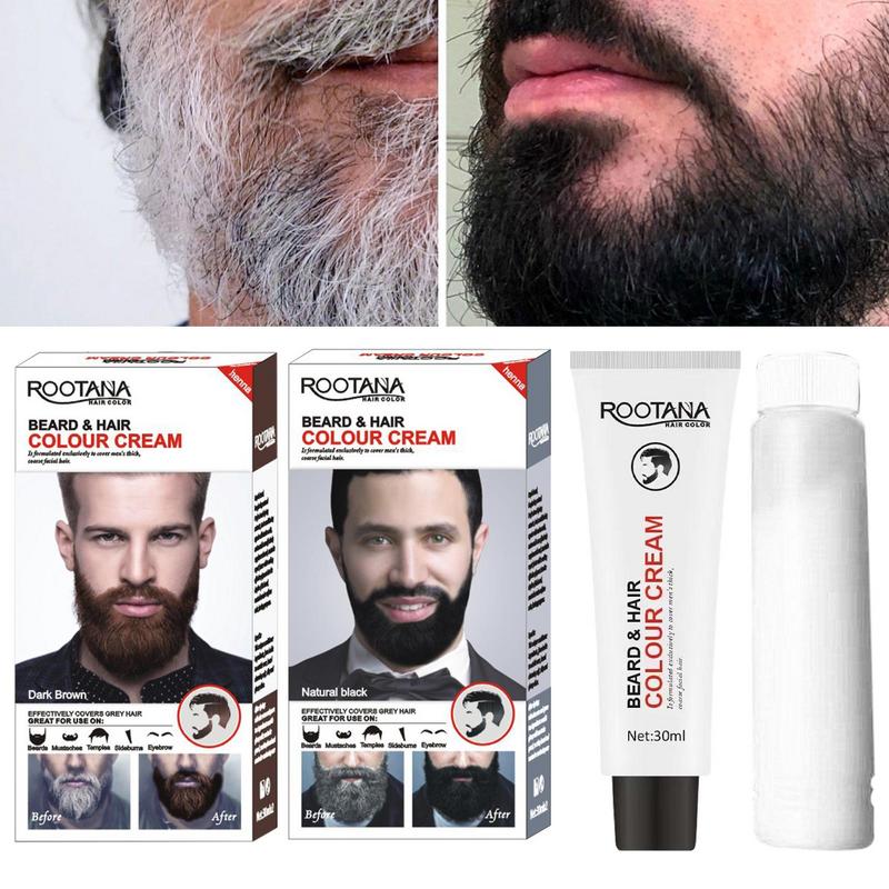 Shaving Cream - 2 unids/set hombres eficiente barba tinte