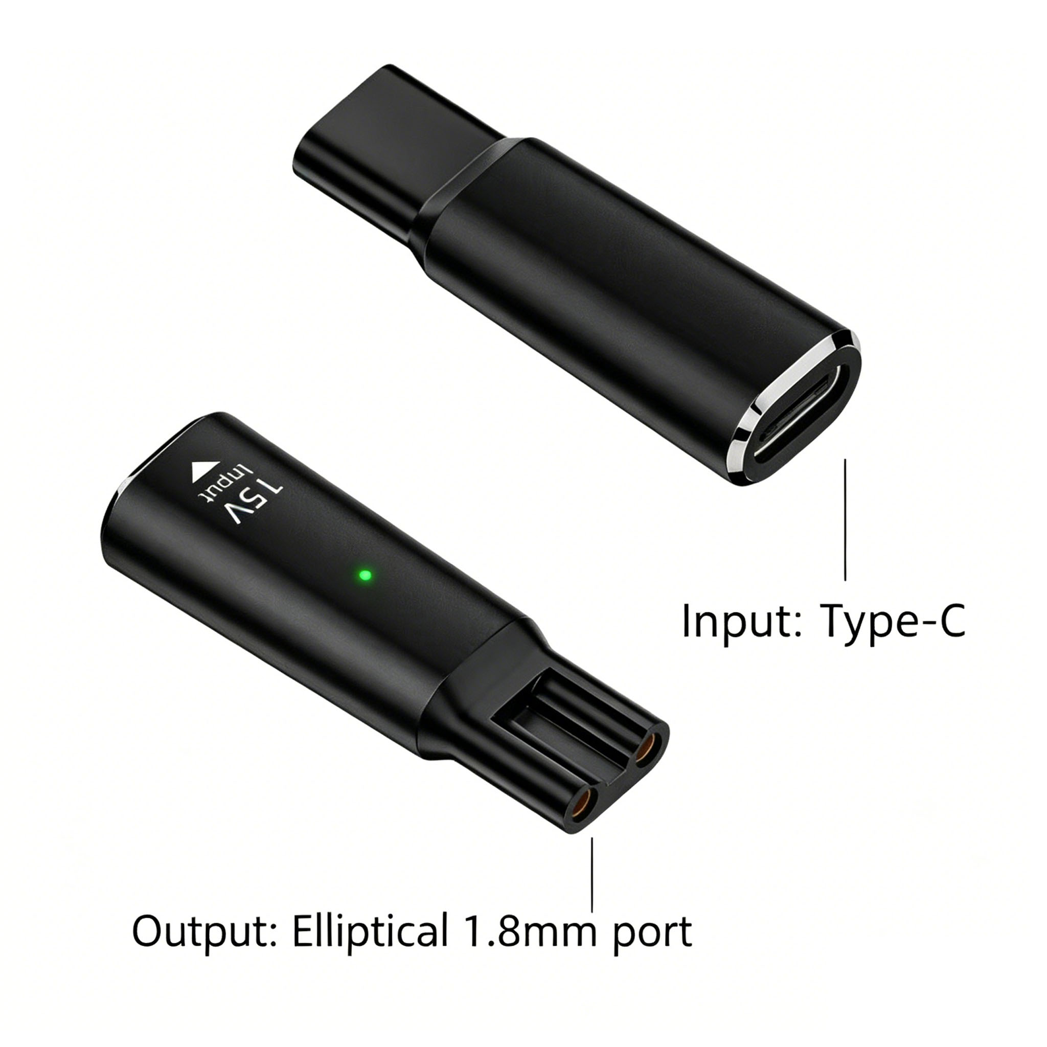 Electric Razor - Adaptador de Carga Tipo C de
