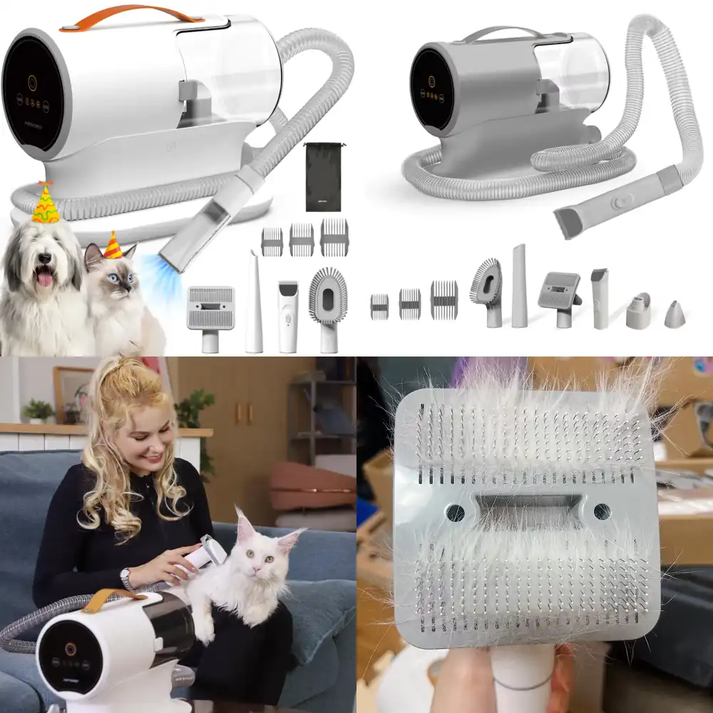 Grooming Kit - Aspiradora para Mascotas AIRROBO USA Ship,