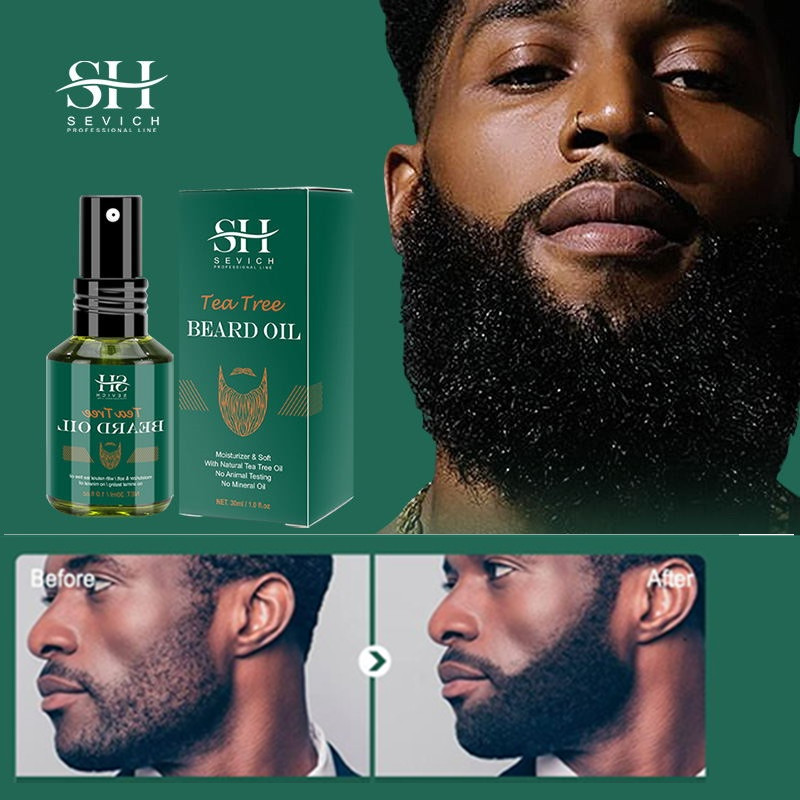 Beard Oil - Sevich-aceite para Barba para el crecimiento