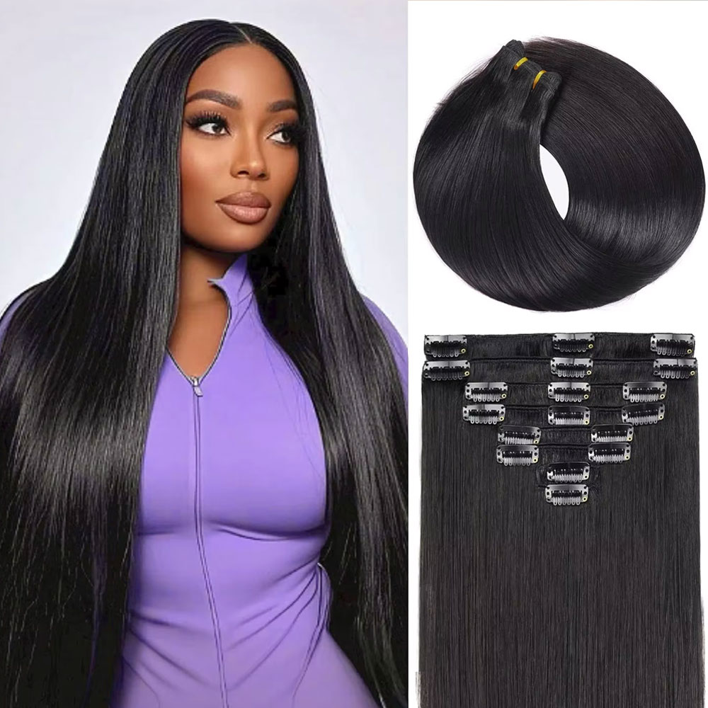 Hair Clipper - Extensiones de Cabello con Clip, Cabello