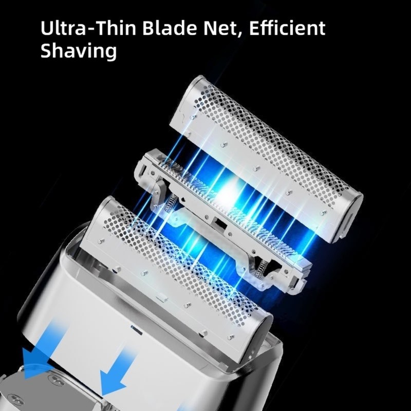 Mens Grooming Travel Kit - Afeitadora eléctrica recargable AT28-USB para hombre,