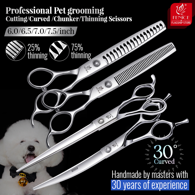 Grooming Scissors - Fenice-Juego de tijeras profesionales para el