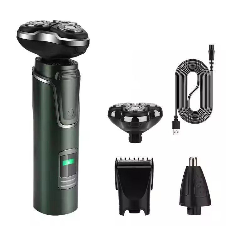 Afeitadora Eléctrica 3 en 1 co - Electric Shaver Rotary reseña y precio