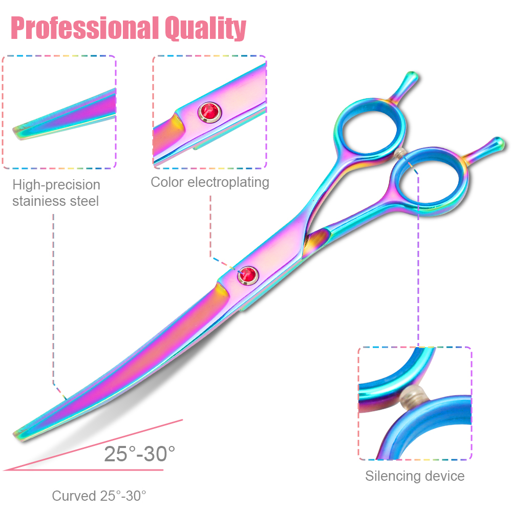 Tijeras profesionales para el  - Grooming Scissors reseña y precio