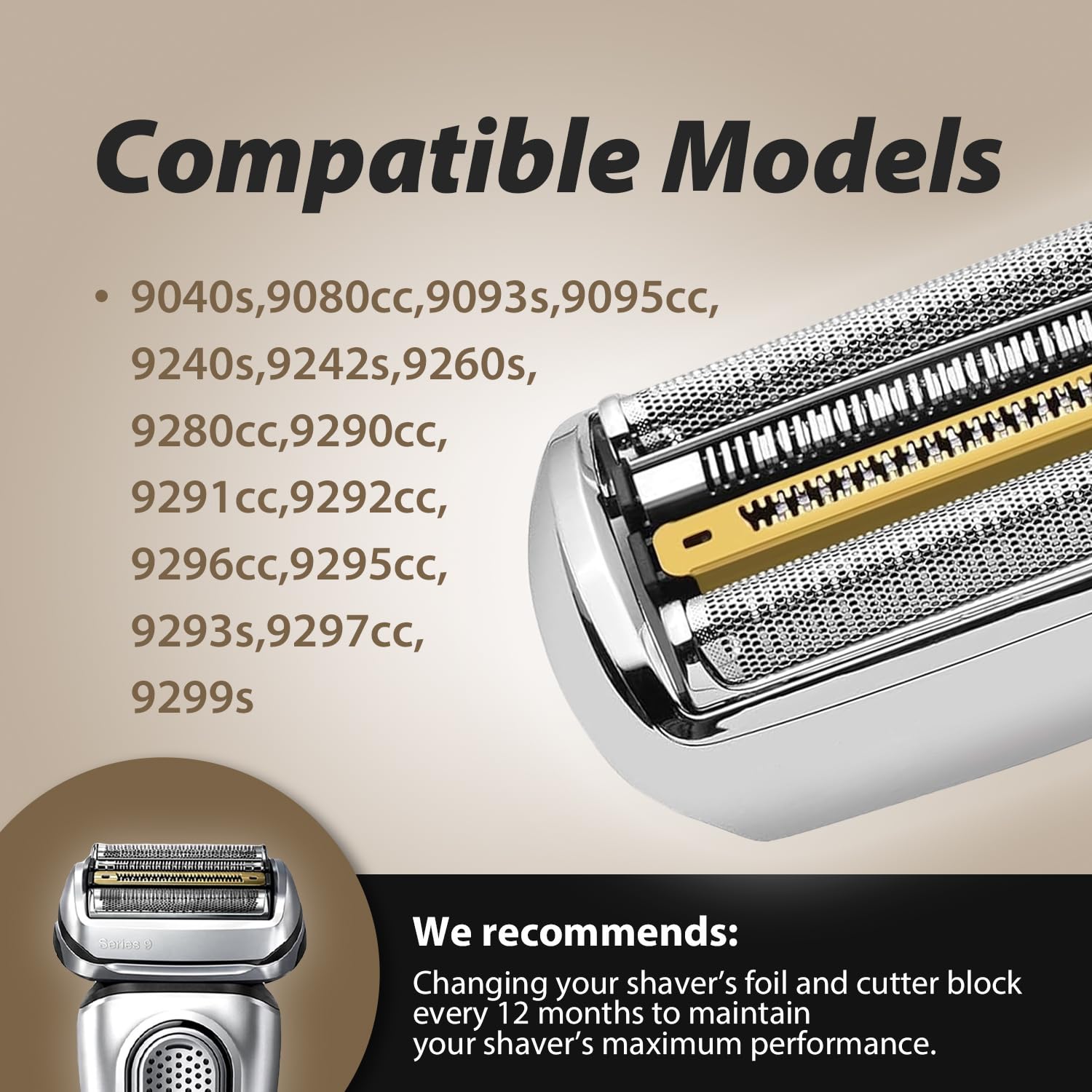 Nueva Cabezal de Repuesto 92S  - Electric Razor reseña y precio