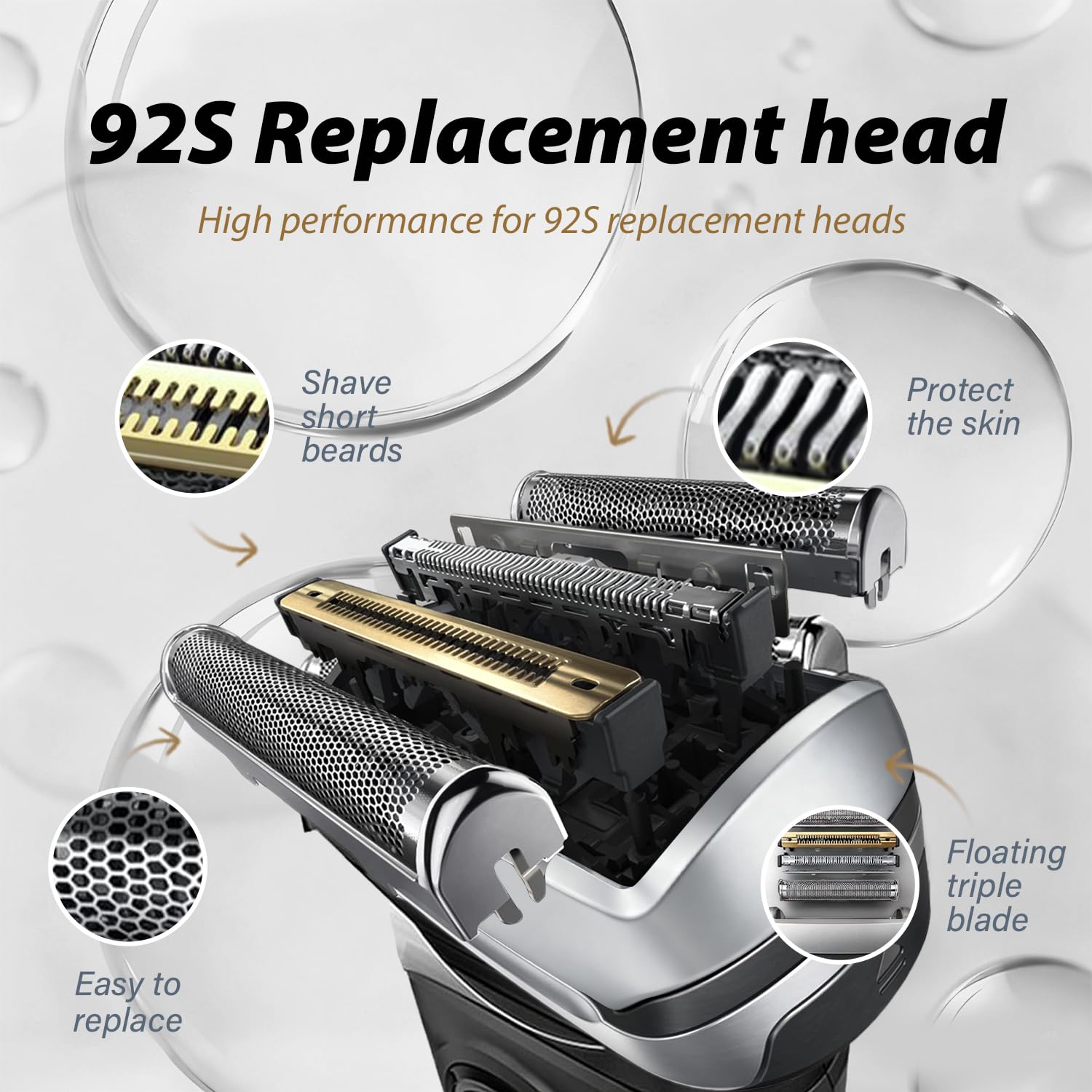 Nueva Cabezal de Repuesto 92S  - Electric Razor reseña y precio