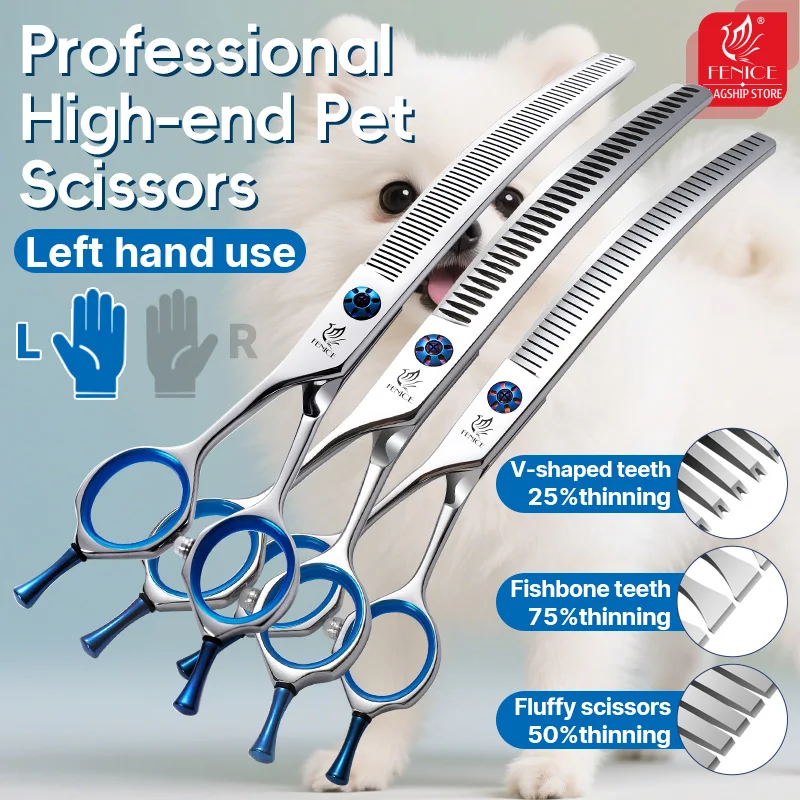 Tijeras profesionales Fenice J - Grooming Scissors reseña y precio