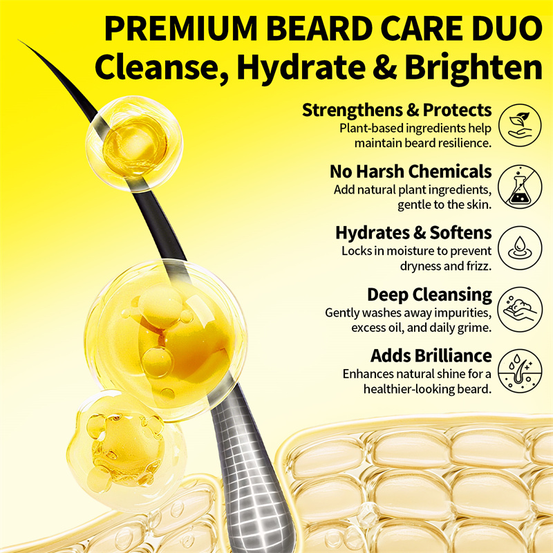 Kit de Aceite para Barba, Crem - Grooming Kit reseña y precio