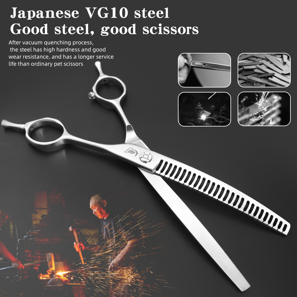 Tijeras de peluquería canina t - Grooming Scissors reseña y precio