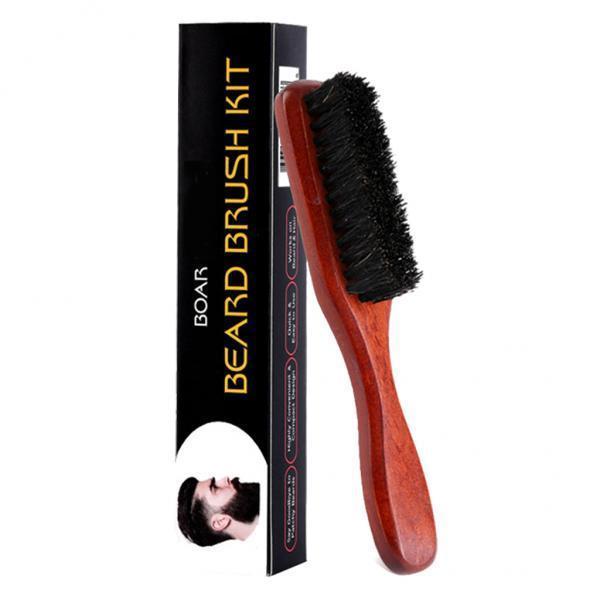 Cepillo de barba de madera sua - Mens Grooming Travel Kit reseña y precio