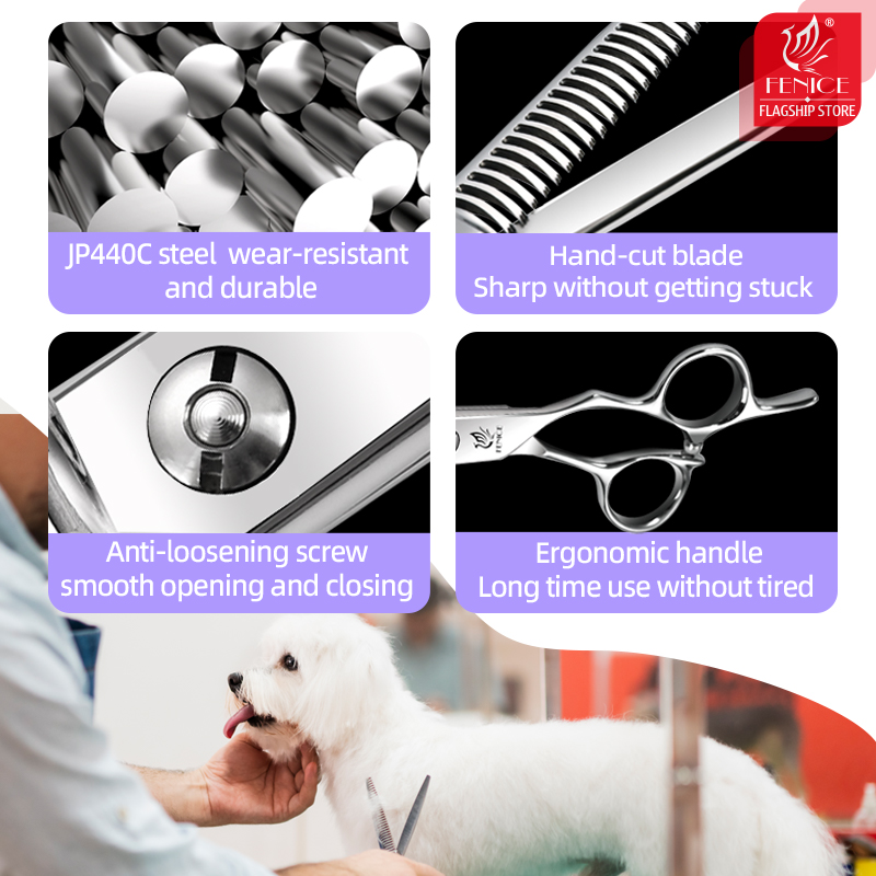 Tijeras de peluquería profesio - Grooming Scissors reseña y precio
