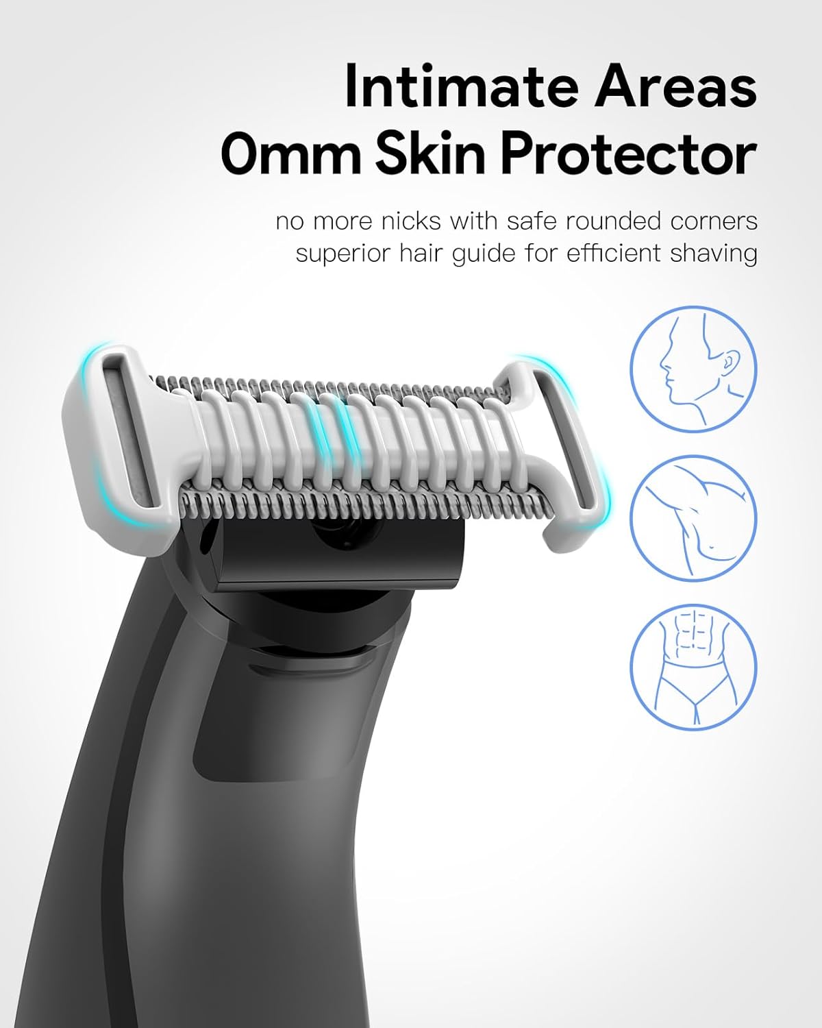 Nuevo protector de piel y pein - Electric Shaver Rotary reseña y precio