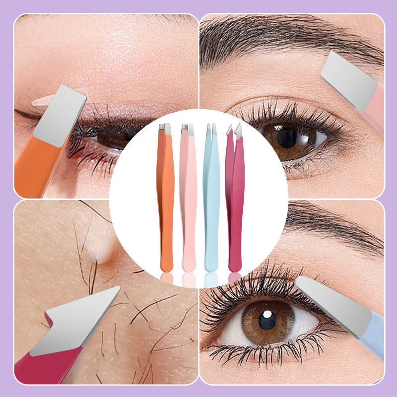 Juego de pinzas para cejas pro - Grooming Kit reseña y precio