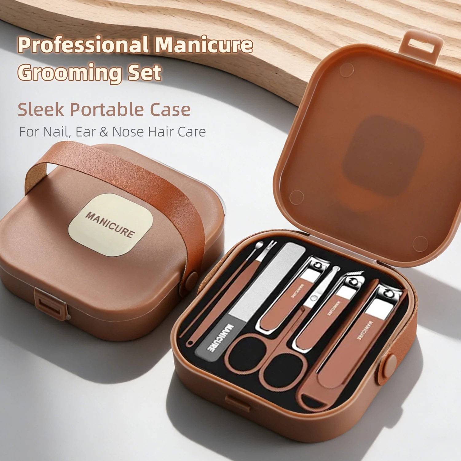 Kit de cuidado de uñas, juego  - Mens Grooming Travel Kit reseña y precio