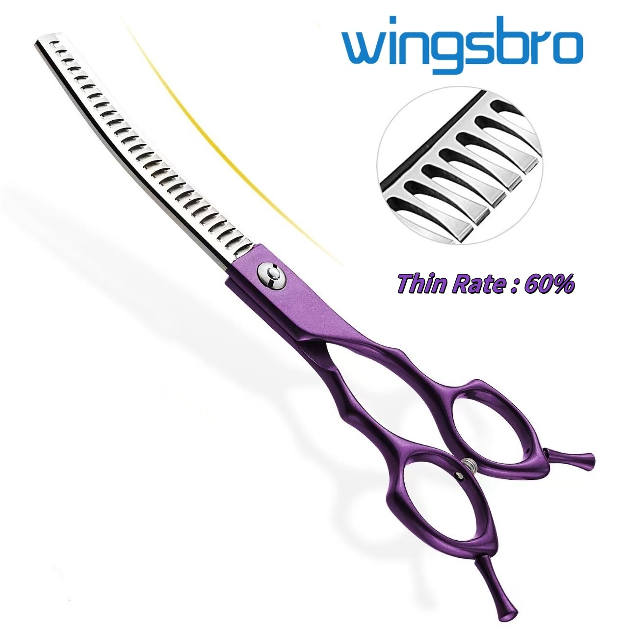 Tijeras Curvas de 7 Pulgadas p - Grooming Scissors reseña y precio