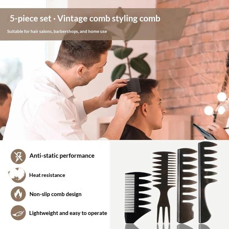 NUEVO set de peines para peina - Men'S Grooming Hairstyles reseña y precio