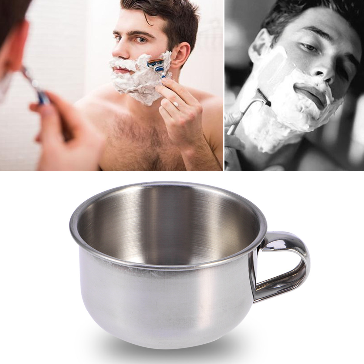 1 unidad: cuenco para afeitar  - Mens Grooming Travel Kit reseña y precio