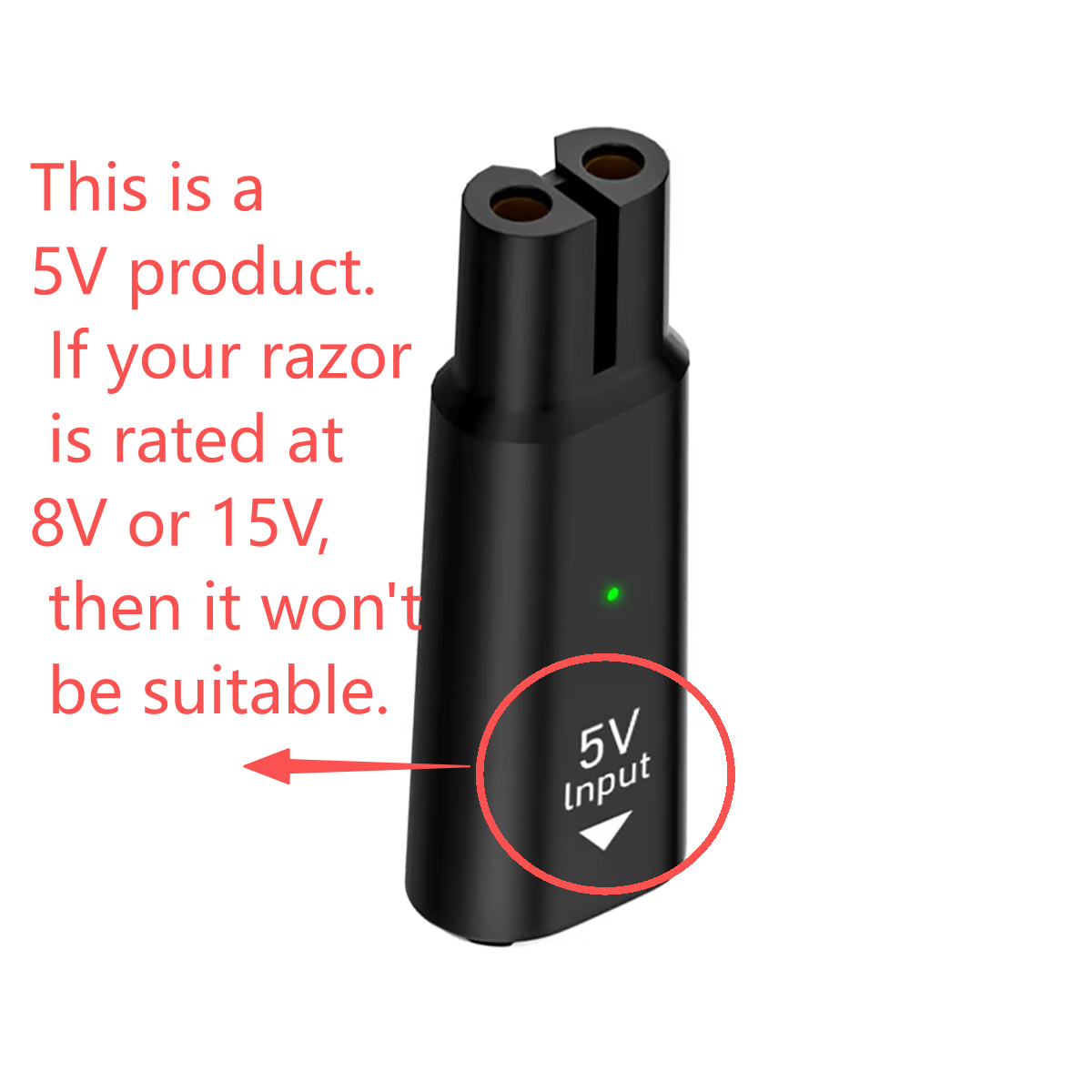 Adaptador de Carga USB Tipo C  - Beard Trimmer reseña y precio