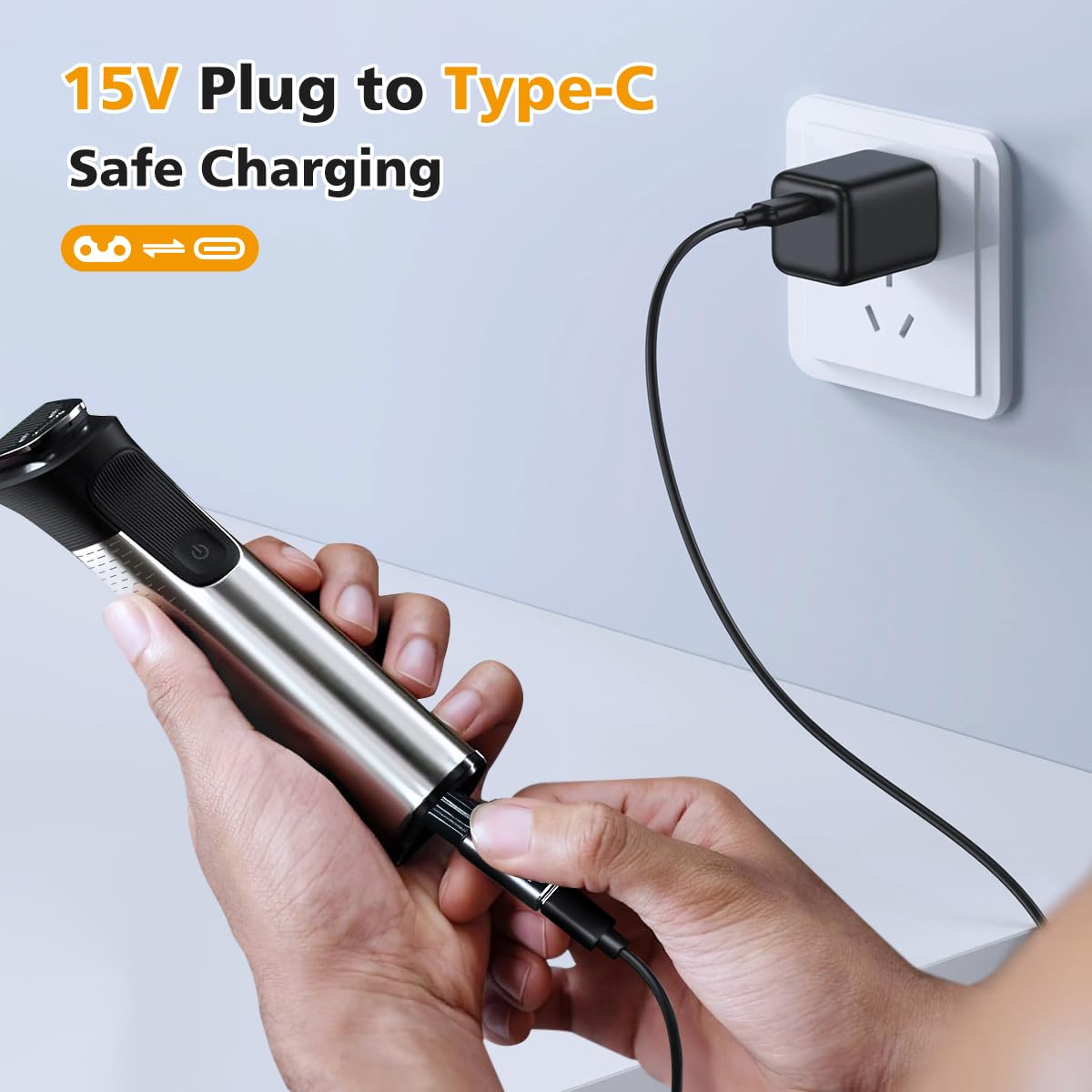Adaptador de Carga Mini USB-C  - Electric Razor reseña y precio