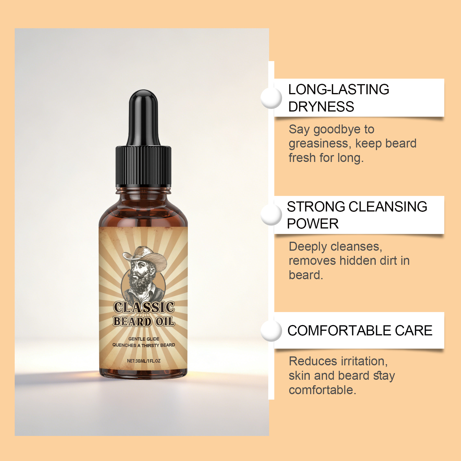 El aceite esencial para el cui - Beard Oil reseña y precio